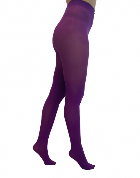 violette Strumpfhose