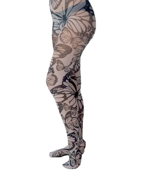 Butterfly Mayhem Strumpfhose