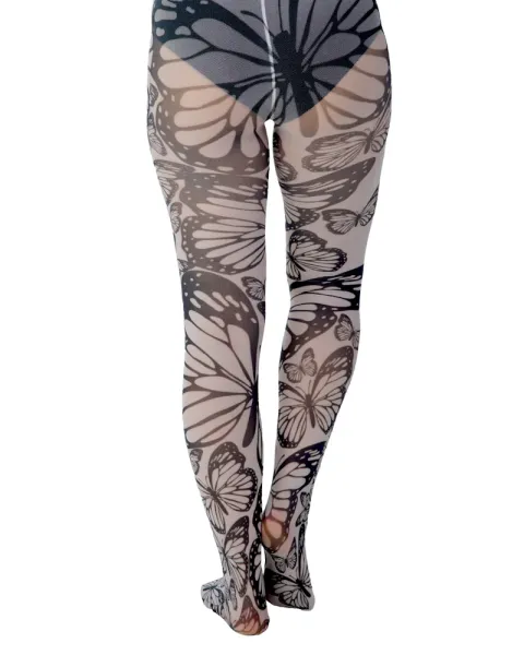 Butterfly Mayhem Strumpfhose