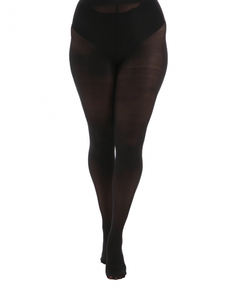 blickdichte Strumpfhose, schwarz
