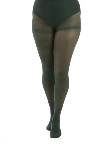 dunkelgrüne Strumpfhose