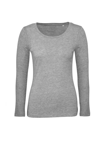 Basic Damen Langarmshirt