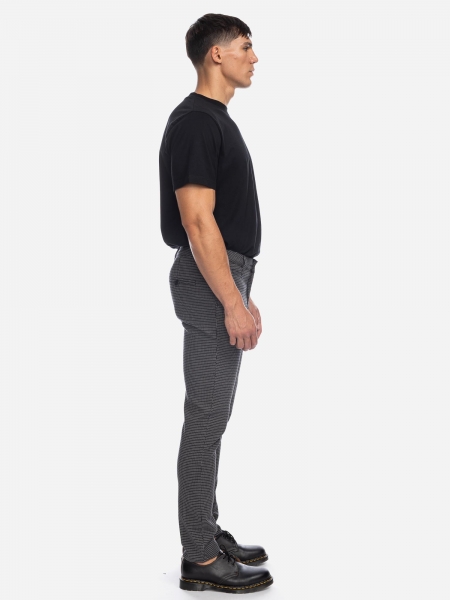 Stoffhose mit Karo-Muster