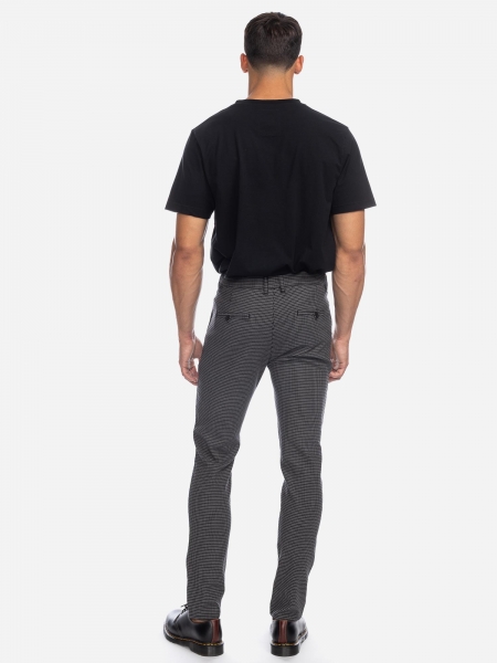 Stoffhose mit Karo-Muster