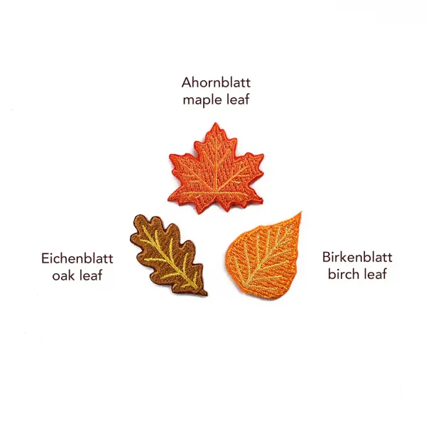 Blätter-Patches – Herbstlaub