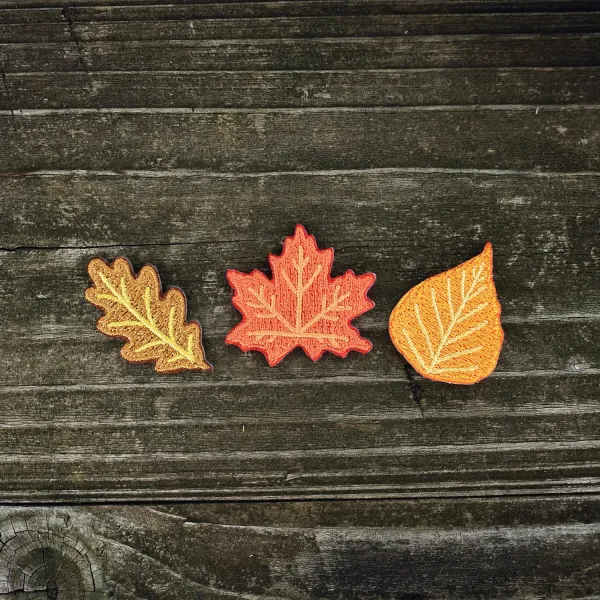 Blätter-Patches – Herbstlaub