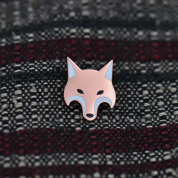 Fuchs - aus Hart-Emaille