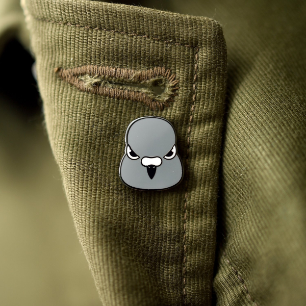 Brosche - Pin Taube