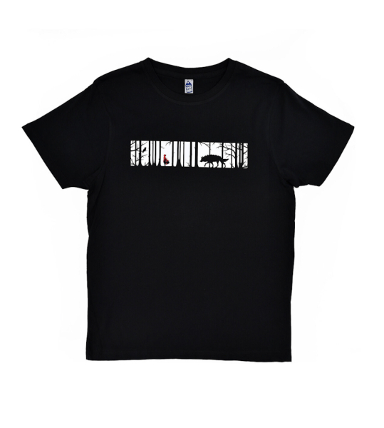 T-Shirt mit Rotkäppchen-Grafik