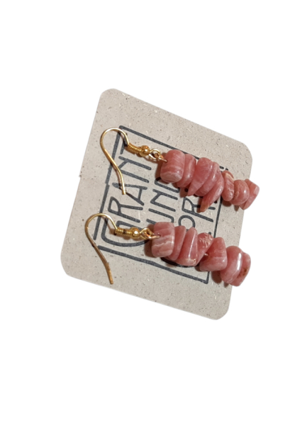 Ohrringe mit Halbedelsteinen