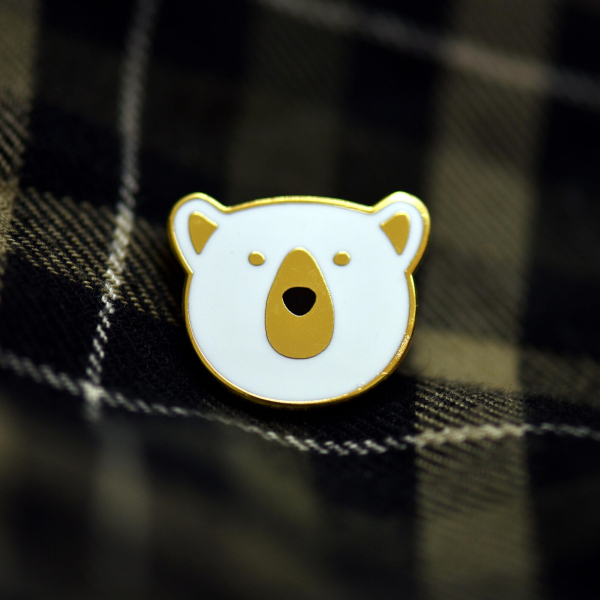Brosche - Pin aus Metall