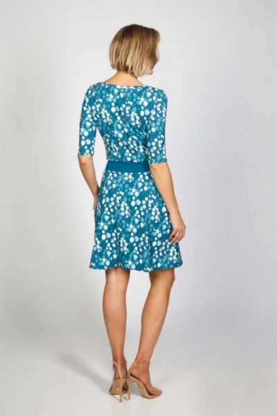 Kleid aus Baumwoll-Jersey mit Print