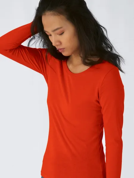 Basic Damen Langarmshirt