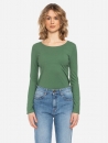 Damen Basictop in grün