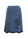 Jersey Rock "Fisch" blau