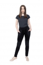 futuristische Hose mit Falten am Knie