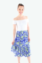 Midi Blumen Rock
