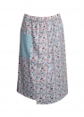 Sommer-Rock mit Blumen-Muster