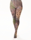 bunte Paisely-Strumpfhose